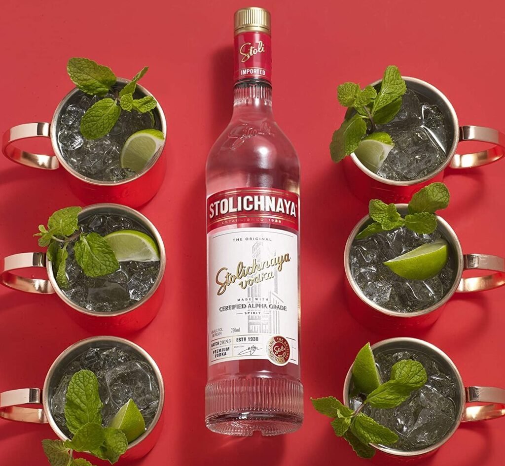 Stolichnaya Red Premium Vodka